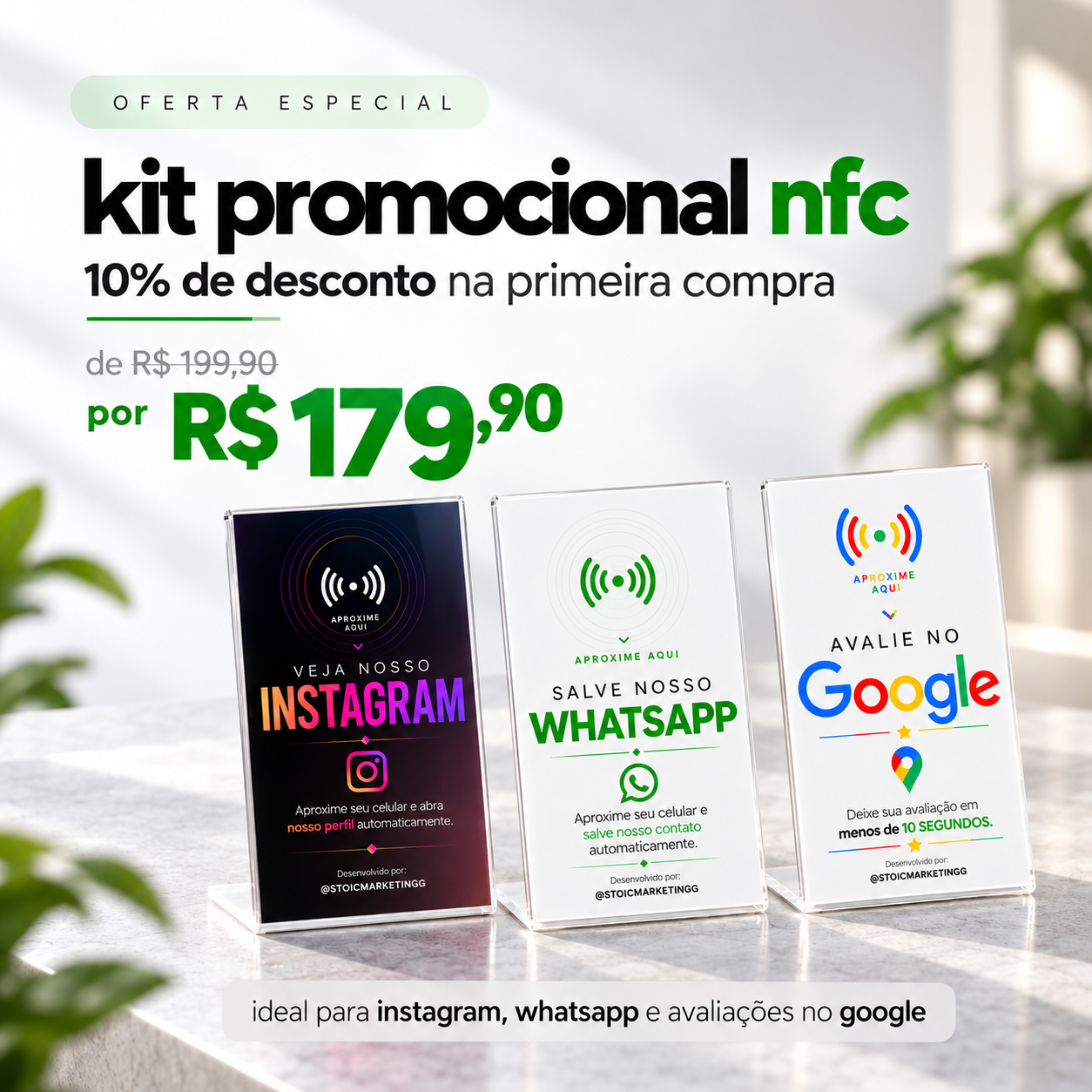 Kit Promocional NFC em Destaque